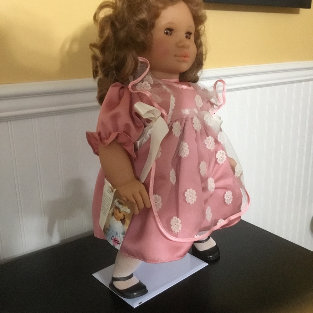 20 inch Lissi Doll ANA by Lissi Batz Germany Vinyl cloth COA w/ stand - Picture 5 of 16
